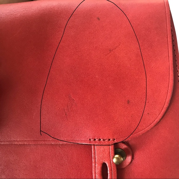 EUC Madewell Red Watertower Messenger Bag - Picture 11 of 11